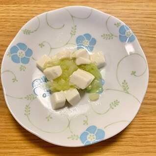 離乳食レシピ　キャベツと豆腐のだし煮